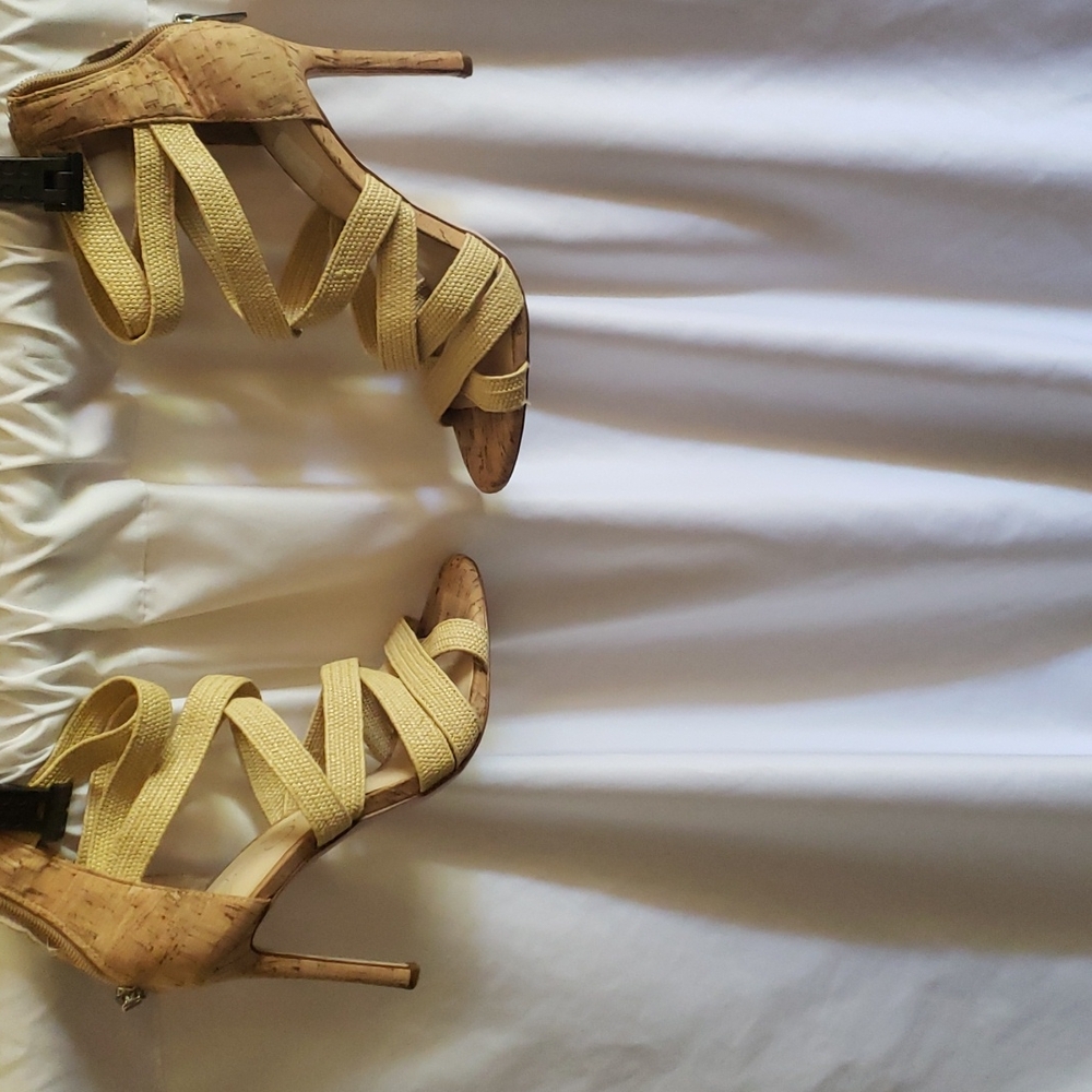 Jessica Simpson Straw Heels
